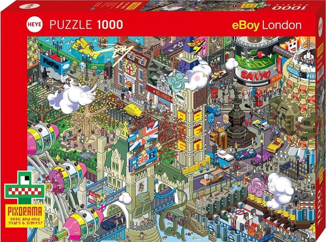 Heye Puzzle Pixorama: London Entdeckung 1000 Teile