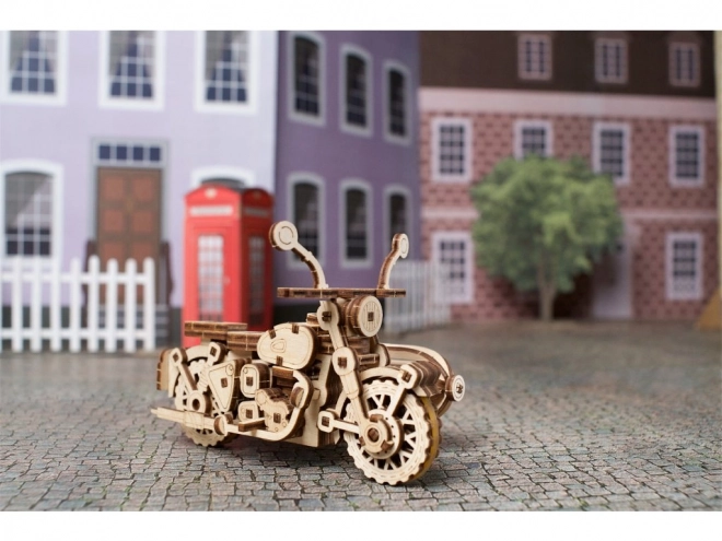 3D Holzpuzzle Hagrids fliegendes Motorrad