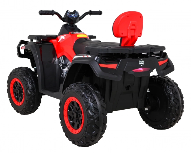 ATV XT-Speed für Kinder Rot + 4x4 + EVA + langsamer Start + MP3-Radio + LED-Leuchte