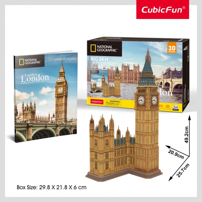 3D-Puzzle National Geographic Big Ben