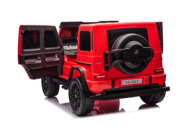 Elektrisches Auto Mercedes G63 XXL Rot 4x4