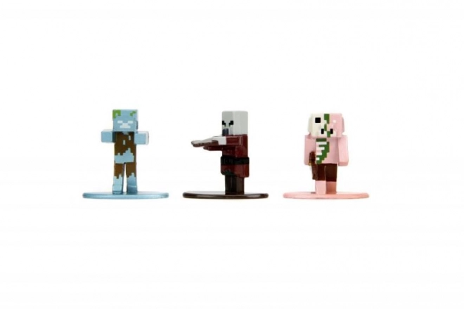 Minecraft Sammelfiguren aus Metall 18er-Set