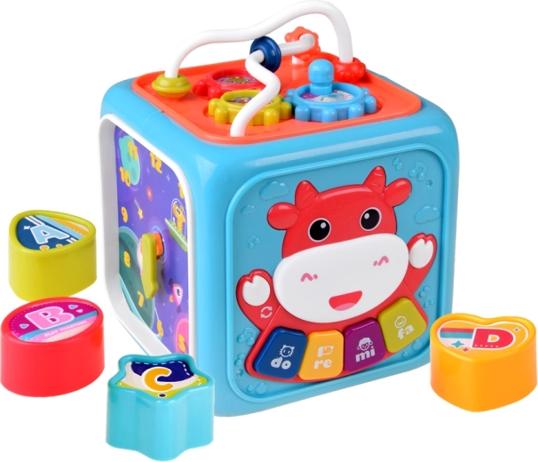 Labyrinth mit Perlen und Zahnrädern