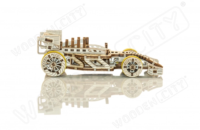 Holz 3D Puzzle Rennwagen