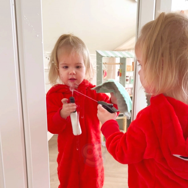 Woopie Putzwagen 3-in-1 Set für Kinder XXL 29-teilig