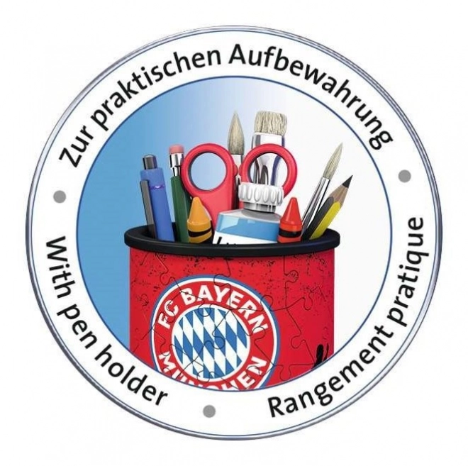 FC Bayern München 3D Puzzle-Stiftehalter von Ravensburger