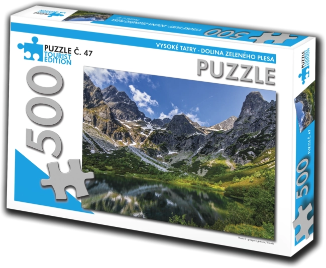 Puzzle Tourist Edition Hohe Tatra – Grünsee-Tal 500 Teile