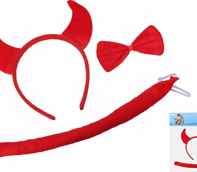 Set aus drei Teufel Accessoires