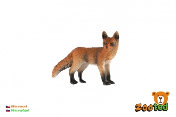 Fuchsfigur aus Kunststoff 9cm