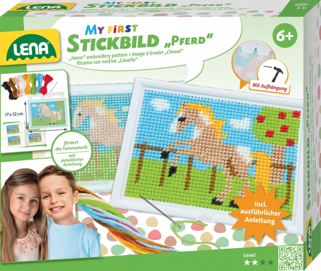 Stickerei-Set - Pferd