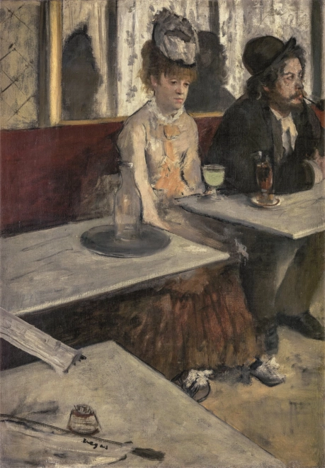 Puzzle 1000 Teile - Museum Degas “Dans Un Café”