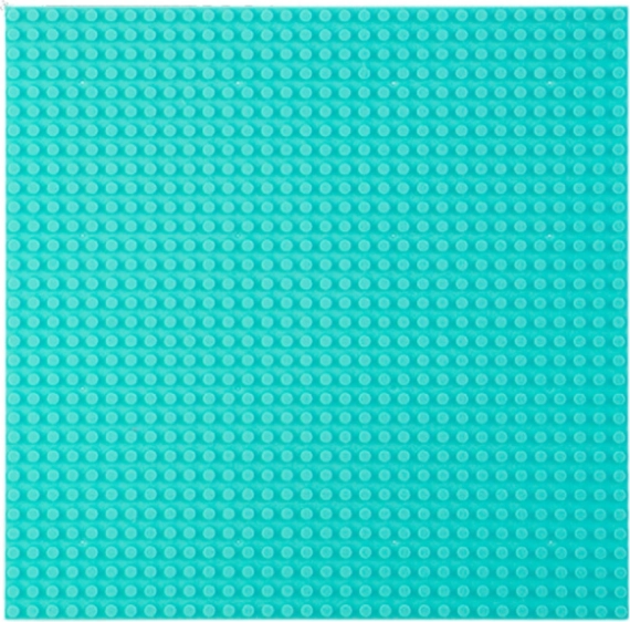 Bauplatte für Bausteine hellblau 40x40 cm