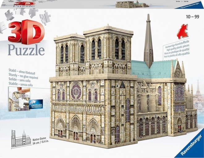 Ravensburger 3D Puzzle Notre-Dame Kathedrale Paris