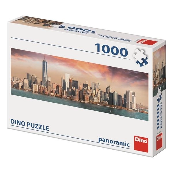 Panorama-Puzzle Manhattan bei Sonnenuntergang