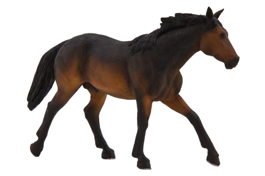 Realistische Figur Mojo Quarter Horse Braun