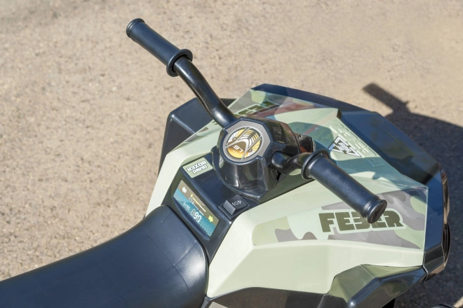 Feber Elektro-Quad 12V für Kinder im Camouflage-Design