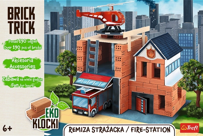 Trefl Brick Trick Feuerwehrstation XL