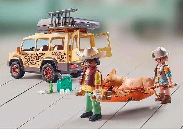 Wiltopia PLAYMOBIL Safari-Abenteuerspielzeug mit Solarauto