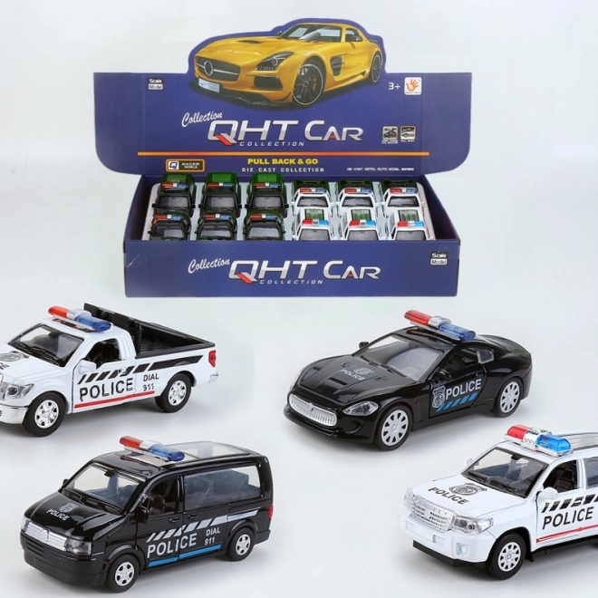 Polizeiauto zum Aufziehen