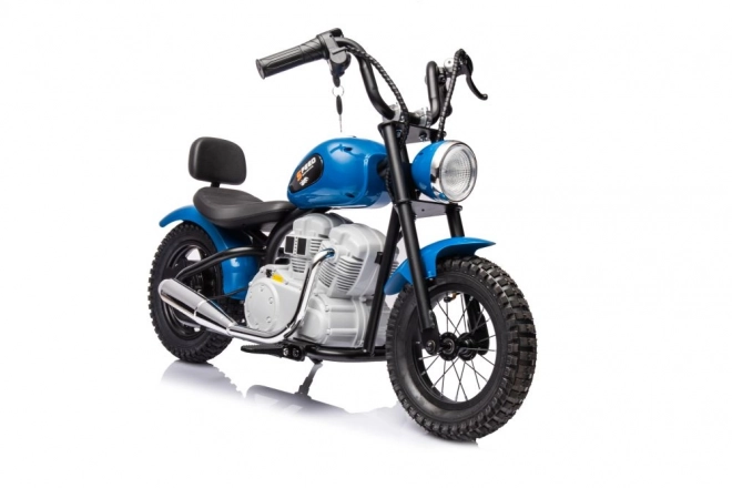 Blauer Akku Motorrad 36V