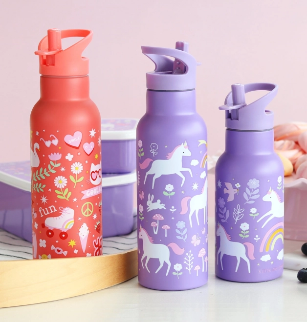 A Little Lovely Company Trinkflasche aus Edelstahl 500 ml – Unterhaltung