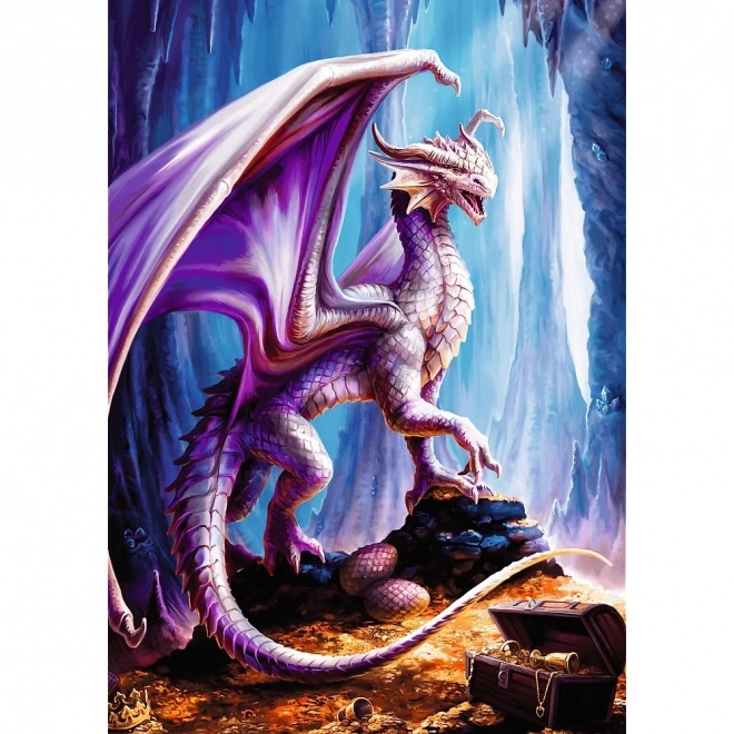 Premium Puzzle 1000 Teile Wächter des Schatzes von Anne Stokes