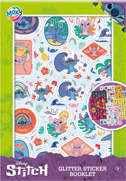 Glänzende Aufkleber Stitch