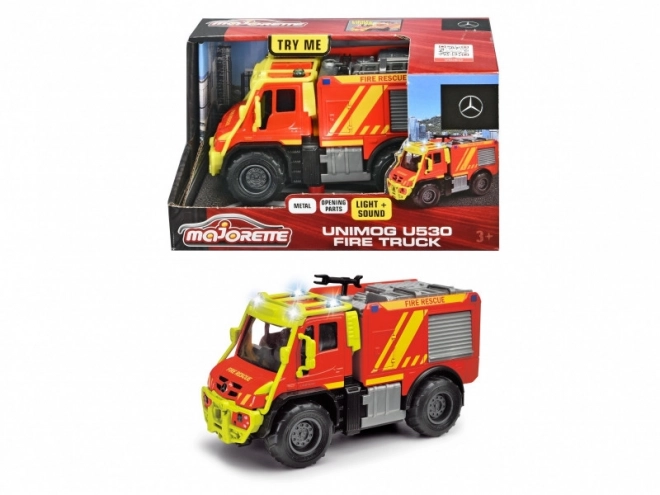 Unimog Feuerwehr 13 cm Majorette