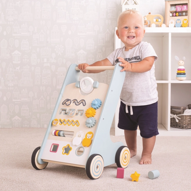 Bigjigs Baby Lauflernwagen Waldtiere