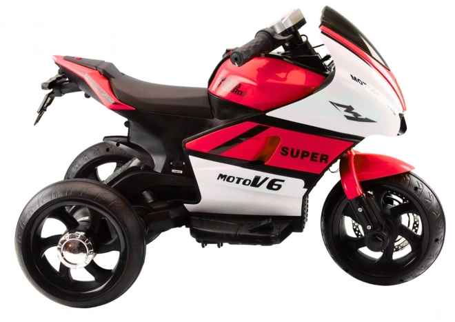 Kinder-Elektromotorrad Rot