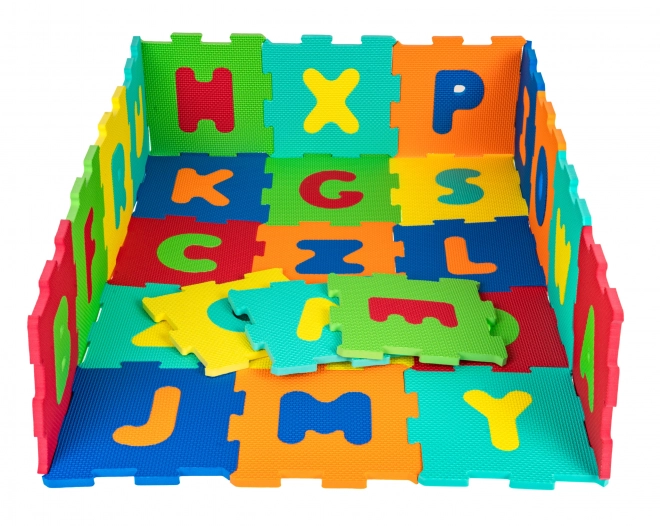 Bunte Alphabet-Schaumpuzzle für Kinder ab 10 Monaten