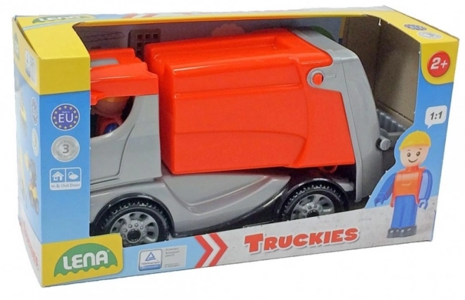 Auto Müllwagen Truckies Spielzeug mit Figur