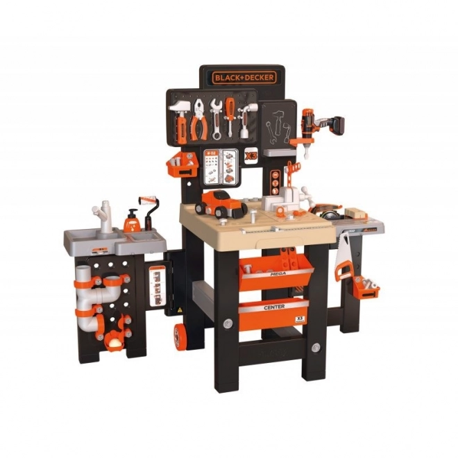 Smoby Black & Decker Mega-Werkstatt für kleine Handwerker