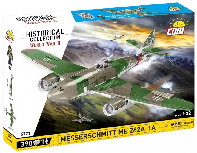 Historisches Flugzeugmodell Messerschmitt Me262