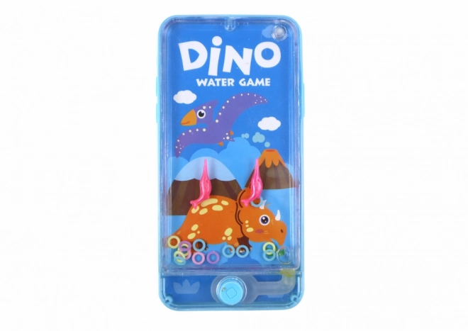 Wasserspiel Geschicklichkeitskonsole Dinosaurier Blau