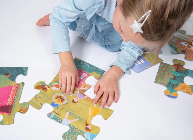 Riesenpuzzle Ausflug