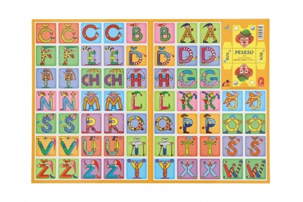 Pexeso Alphabet Spiel