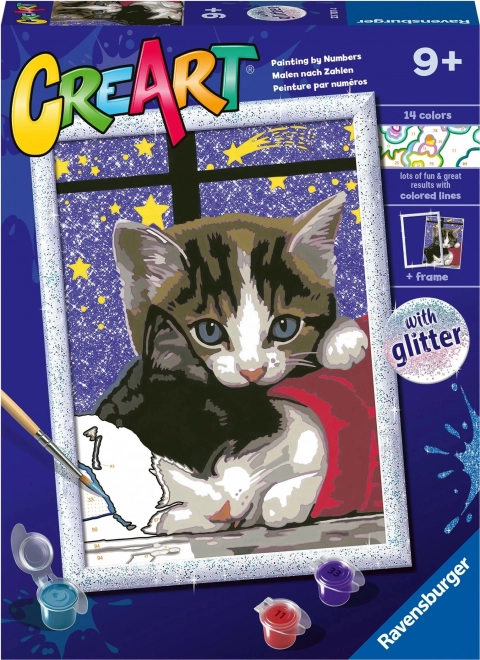 Ravensburger CreArt Niedliche Katzen Malen nach Zahlen Set