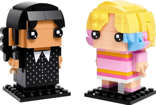 Bauset BrickHeadz Wednesday und Enid