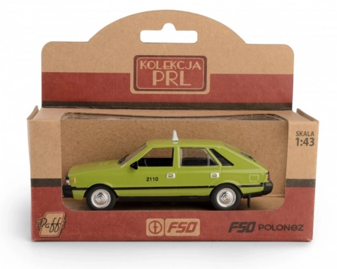 PRL FSO Polonez Taxi Modellauto Grün