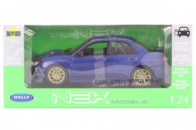 Subaru Impreza WRX STI Modellauto 1:24