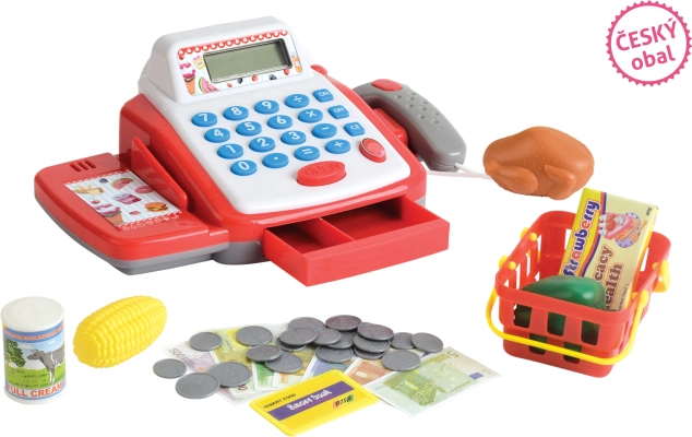 Kinderkasse mit Zubehör