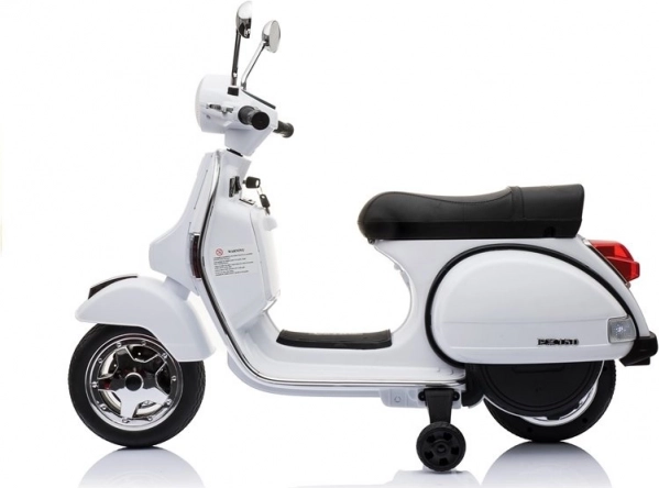 Elektroroller Vespa Weiß