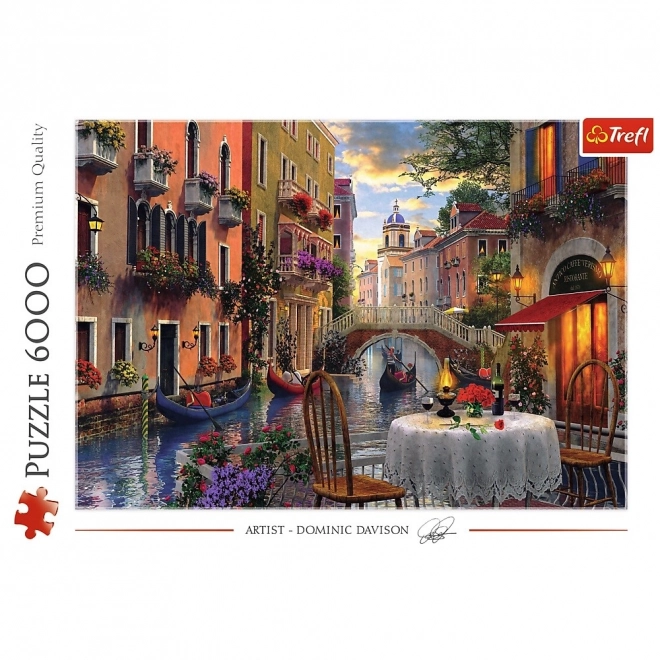 Puzzle Romantisches Dinner 6000 Teile