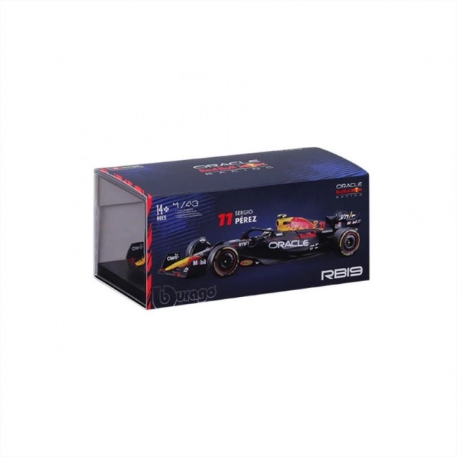 Red Bull Racing RB19 Modellauto von Bburago im Maßstab 1:43