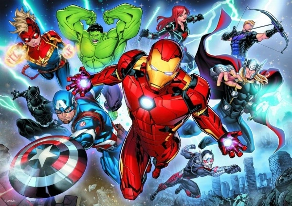 Tapferer Avengers Puzzle 200 Teile