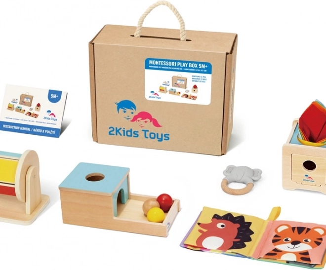 Montessori-Spielzeug-Set für Kinder ab 5 Monaten
