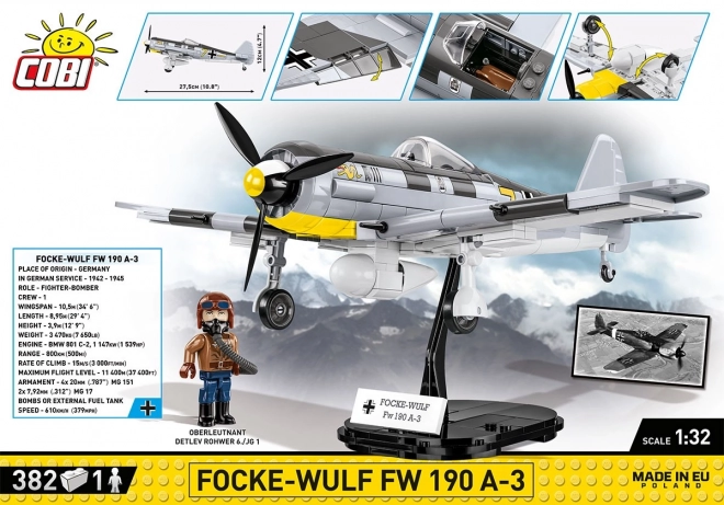 Cobi Modellbausatz Focke-Wulf Fw 190 A3