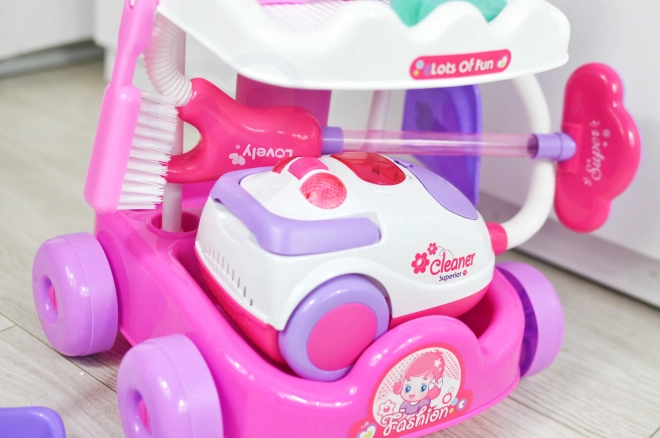 Woopie Reinigung Set mit Staubsauger und Zubehör