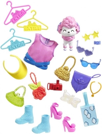 Viele stylische Accessoires und ein Haustier